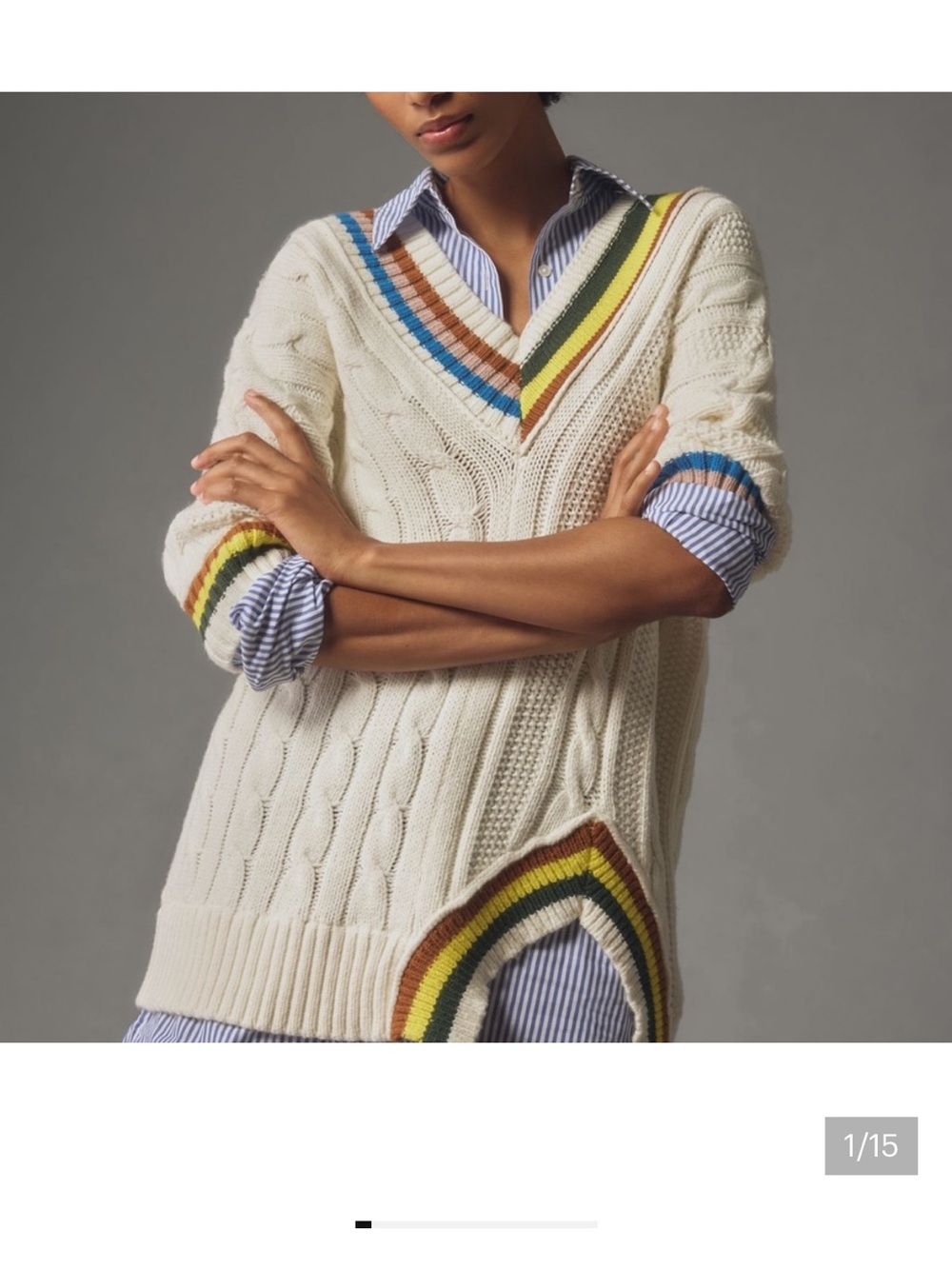 Maeve for Anthropologie Twofer Sweater